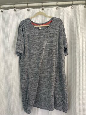 CJ Banks shift knit dress plus size 2X short sleeved